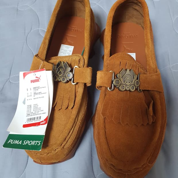 새상품 푸마 팔라모 나이트폭스 로퍼 260사이즈