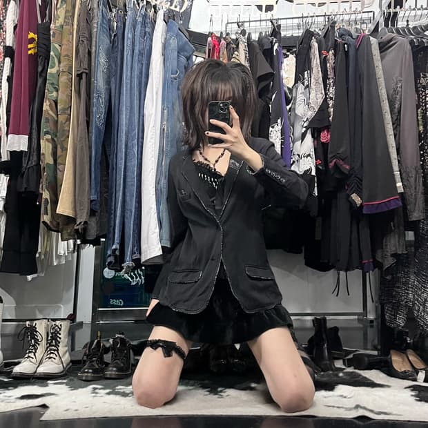 MIYABI MUSUBI 블레이저 자켓