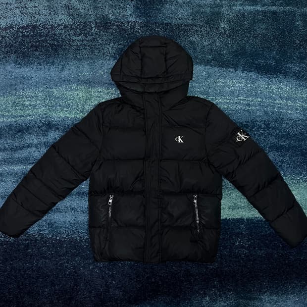 켈빈클라인 블랙 푸퍼 숏패딩 여성(F) 남성(S)