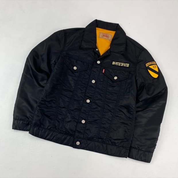 리바이스 패치 나일론 트러커 자켓 (100)