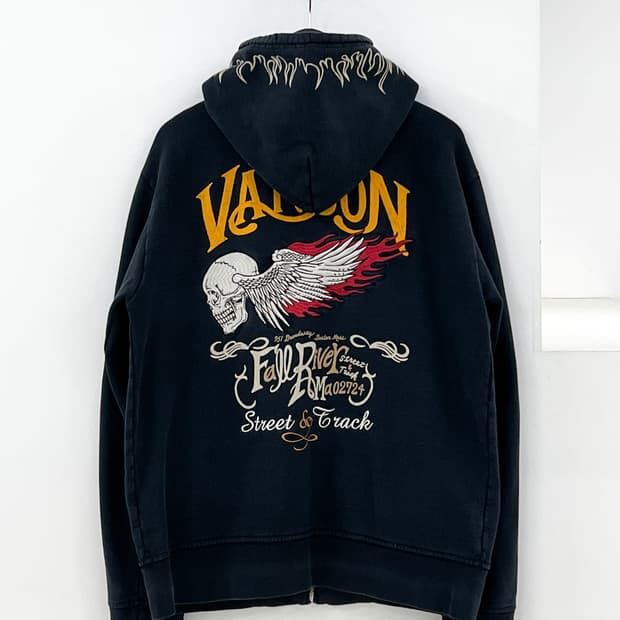VANSON hoodie zip up XL