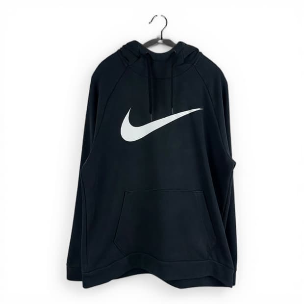 (105) 나이키 트레이닝 스우시 후드 티 블랙