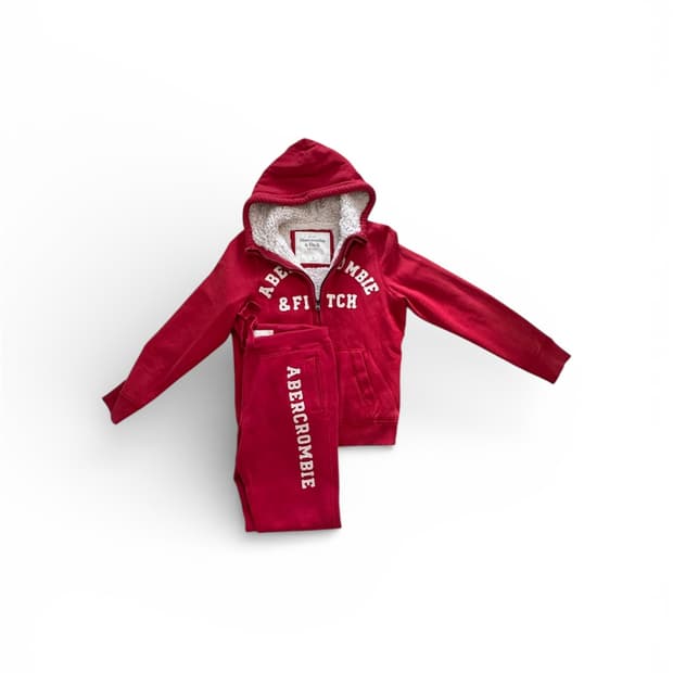 [L,M] abercrombie 후드집업, 스웻팬츠