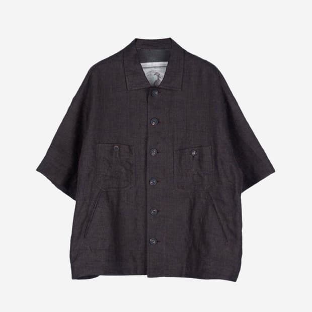 지기첸 Oversized Short Sleeve shirt 46
