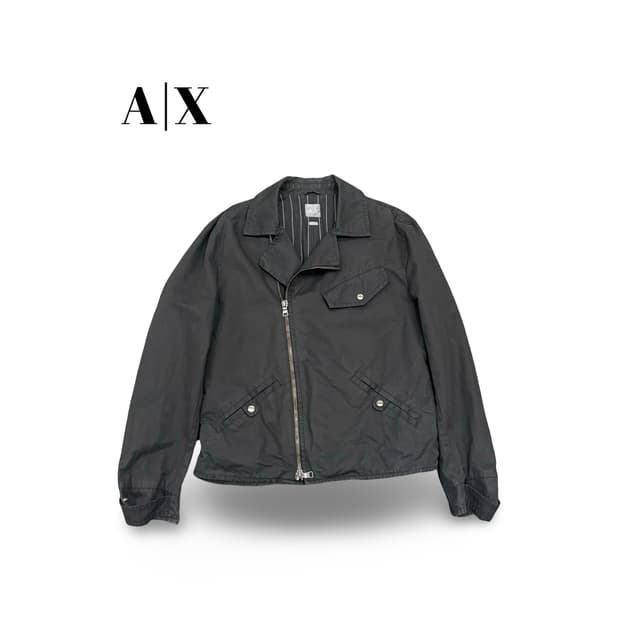 (105)아르마니익스체인지투웨이코튼라이더자켓