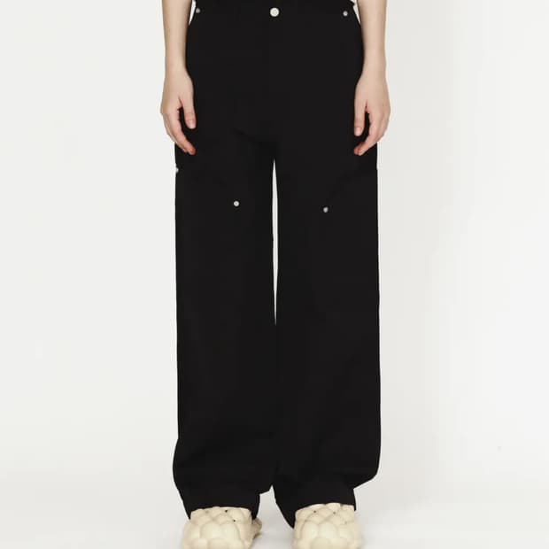 애드오프 트랜스포밍 팬츠 블랙 바지 50 