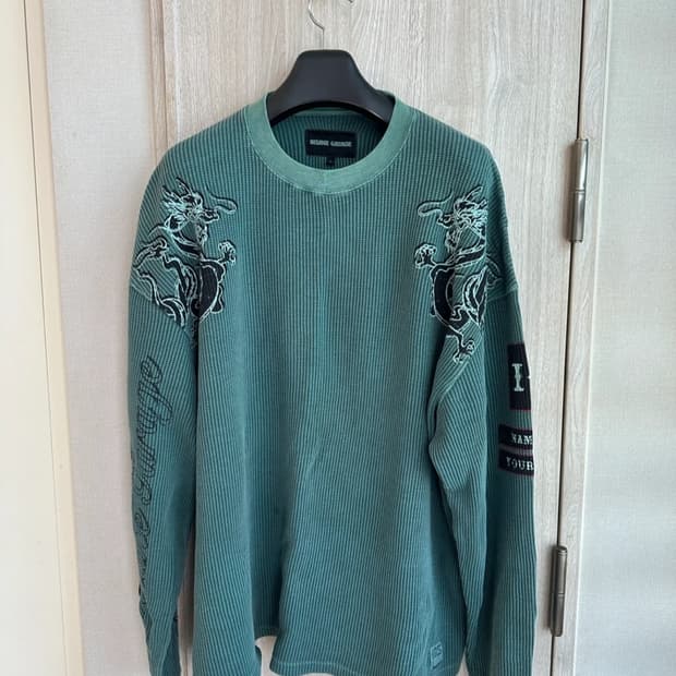 인세인개러지 와플 롱슬리브