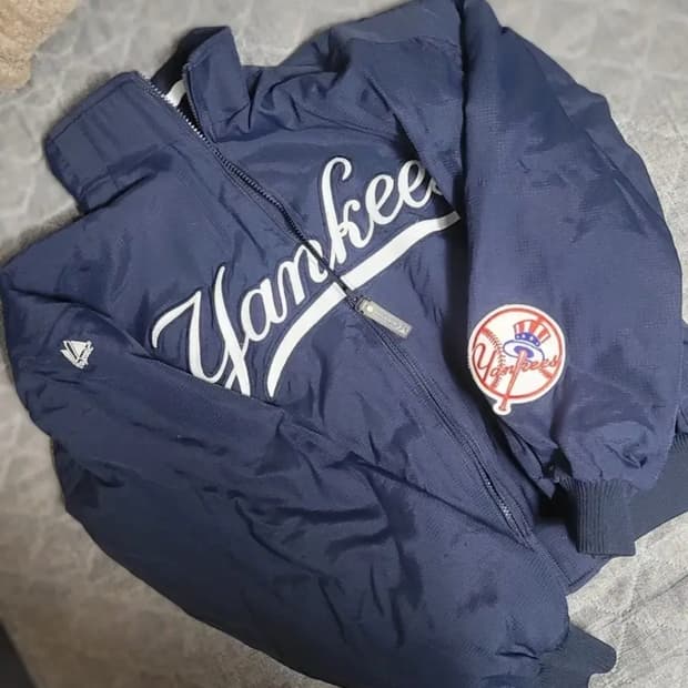 마제스틱 뉴욕양키즈 바시티m 야구점퍼 봄버자켓 m