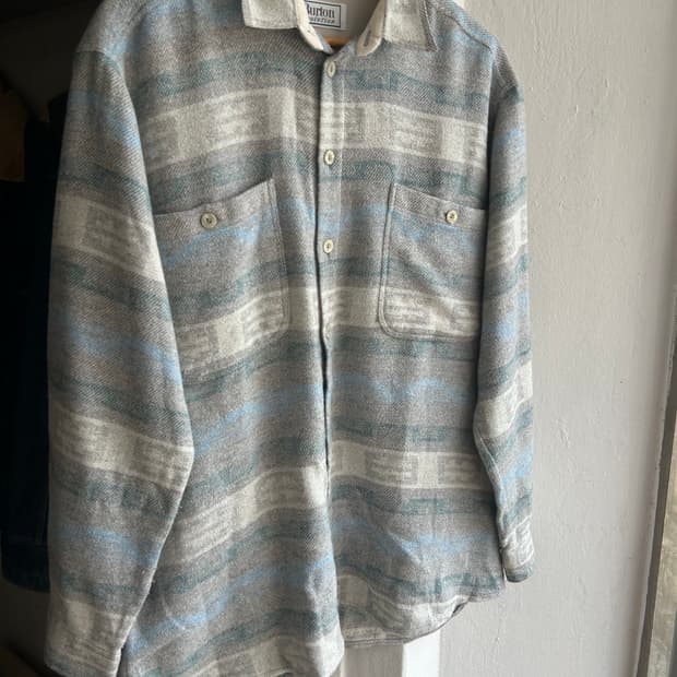 70’s Burton 에스닉셔츠 