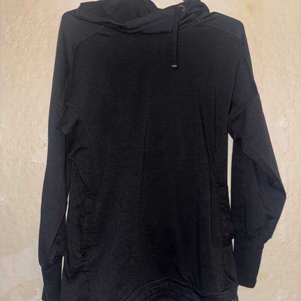“PERSON’S” Shirring detail hoodie