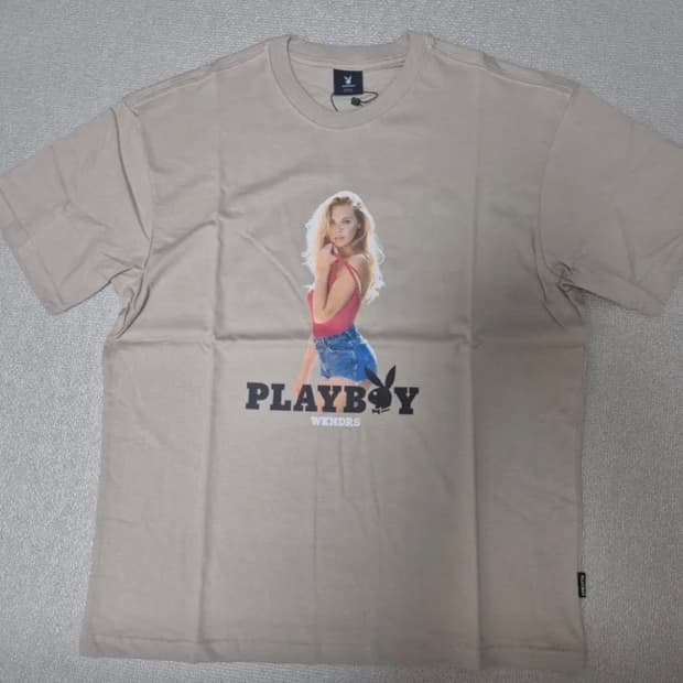 위캔더스 ✖️플레이보이 반팔티 m 새상품