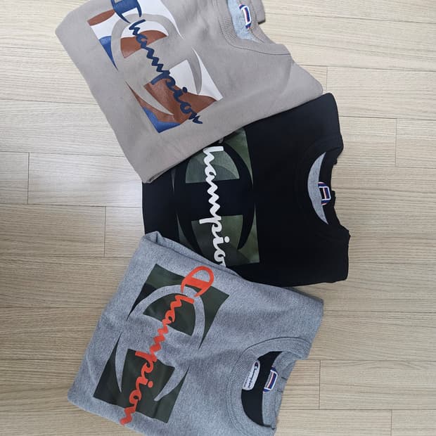 챔피온기모맨투맨 3종