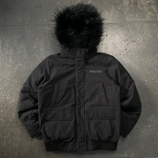 100 디스커버리 숏패딩