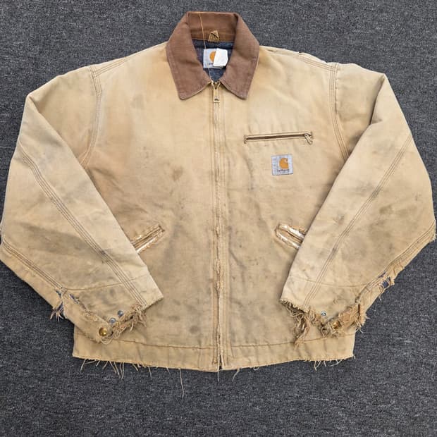 빈티지 칼하트 디트로이트 자켓