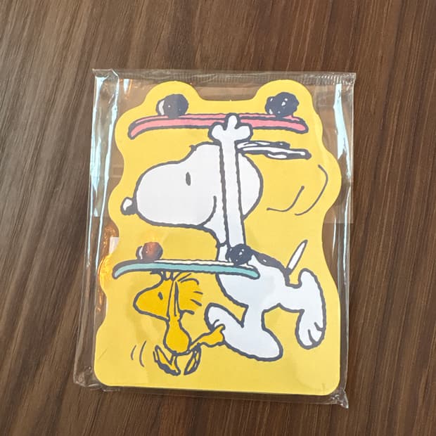 스누피 메모지