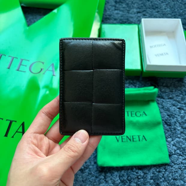 보테가 베네타 카드지갑 백화점 정품