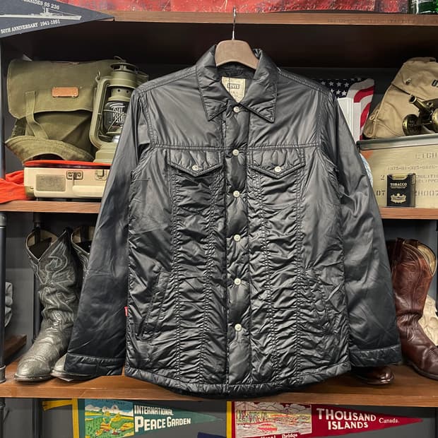 리바이스 덕 다운 웨스턴 셔츠 패딩 자켓 N63