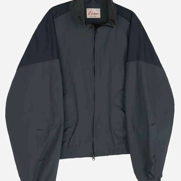[L] ETCE post track jacket grey