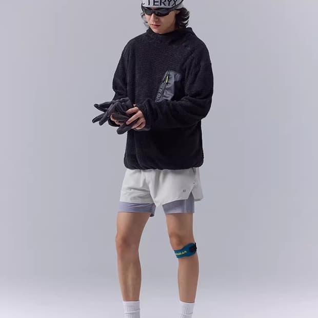 ️️️♦️ Thermolite / 에어 플리스 워머 러닝 러너 후드티셔츠