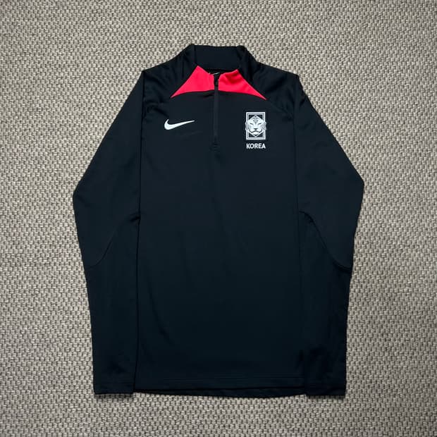 나이키 국대 스트라이크 슬림핏 드릴탑 블랙 S