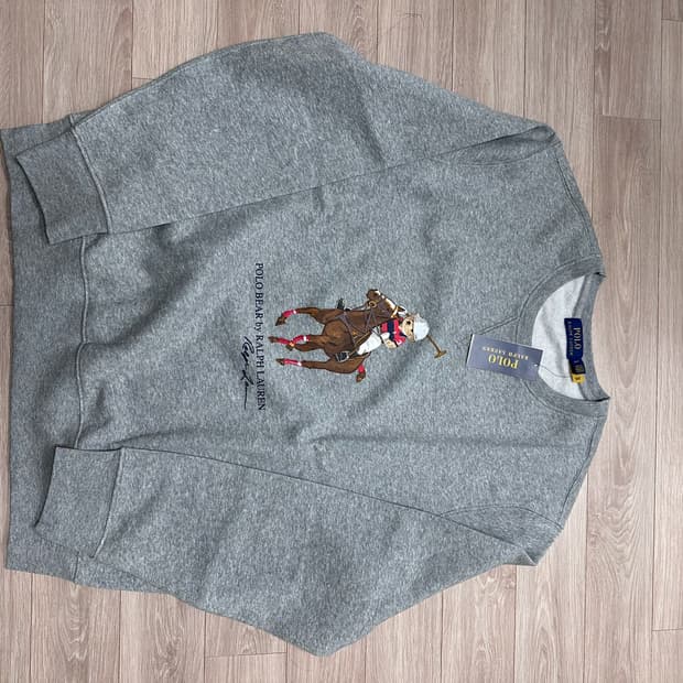 폴로 베어 맨투맨(기모)