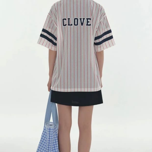 클로브 메쉬 티셔츠 (한혜진 착용)