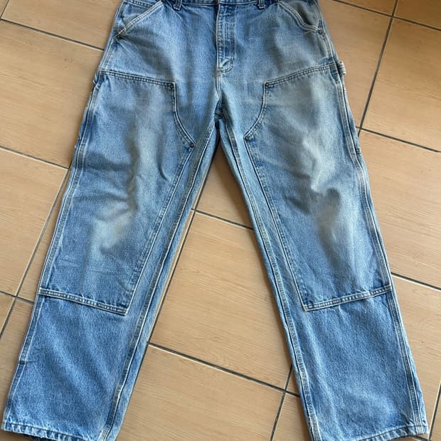 빈티지 칼하트 B73 데님더블니팬츠 34in