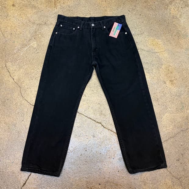 00s 미국 빈티지 리바이스 505 블랙진 청바지