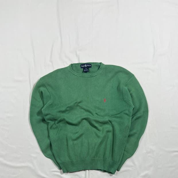 90‘s 랄프로렌 ralph lauren 포니 로고 니트