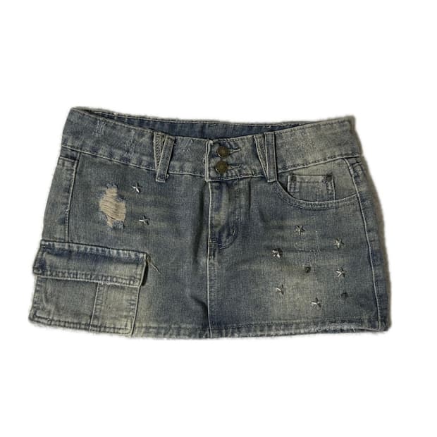 빈티지 미니 스커트