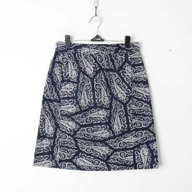 25/APC 아페쎄 페이즐리 코튼 스커트