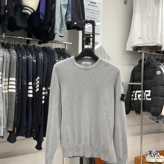 [L] 스톤아일랜드 코튼 니트