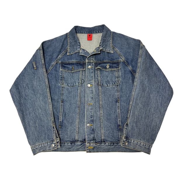 OVERR 오베르 데님 자켓 청자켓