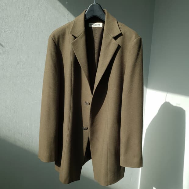 90s PERMANENTE wool jk by Issey Miyake