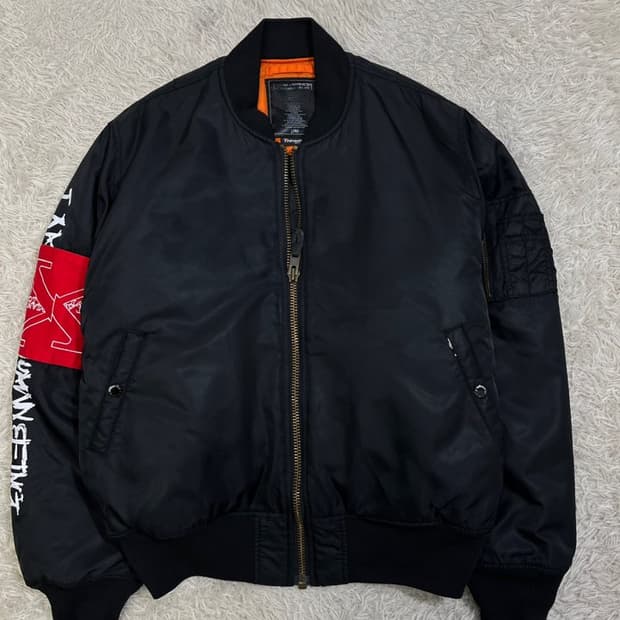 아임낫어휴먼비잉 항공 점퍼/#2884