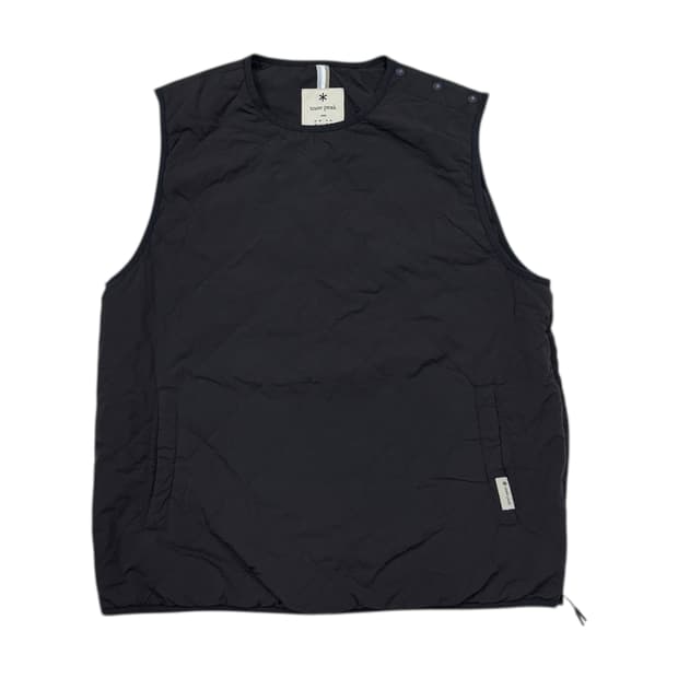 스노우피크 캠픽 썬그립 패딩 베스트 조끼 블랙 XL 105