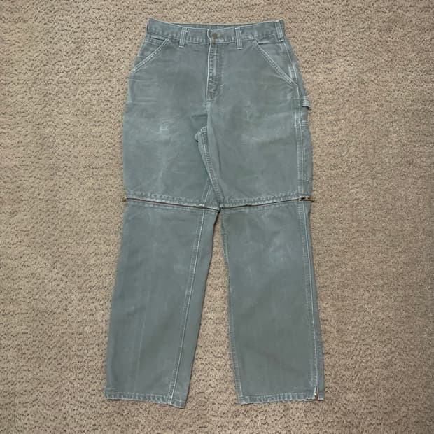 칼하트 B11 모스그린 커스텀 팬츠 (30)