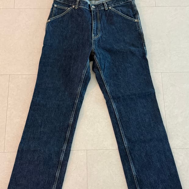 (L) 블랙아웃 워크팬츠 인디고