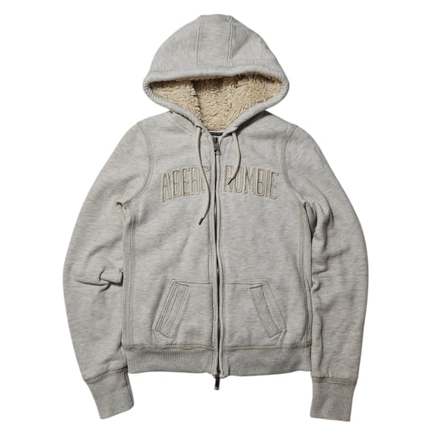아베크롬비 대장급 울프죠 양털 후드집업 여성 M