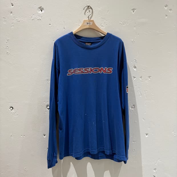 90-00's SESSIIONS 스케이트보드 티셔트