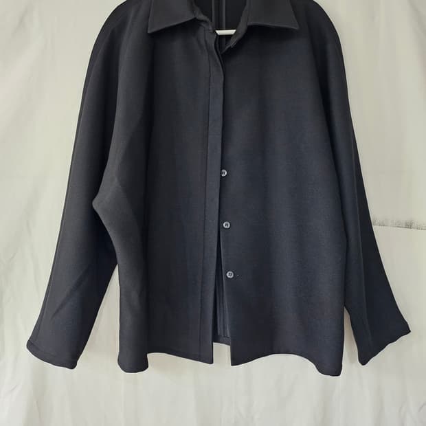 제이류 블랙 숏 자켓 스커트 세트 M L