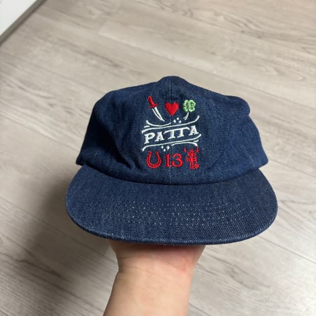 [os] 파타 patta 데님 모자
