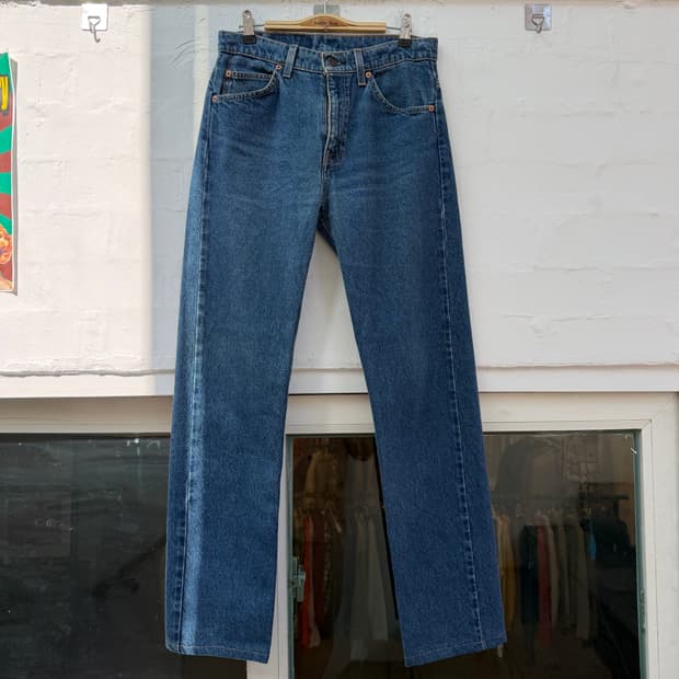 Levis 505 오렌지 탭 데님 팬츠 W32 x L30