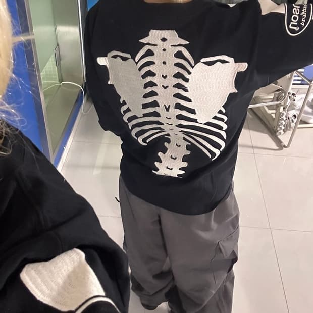 BONE LONG SLEEVE 본 롱 슬리브 ABV-2401