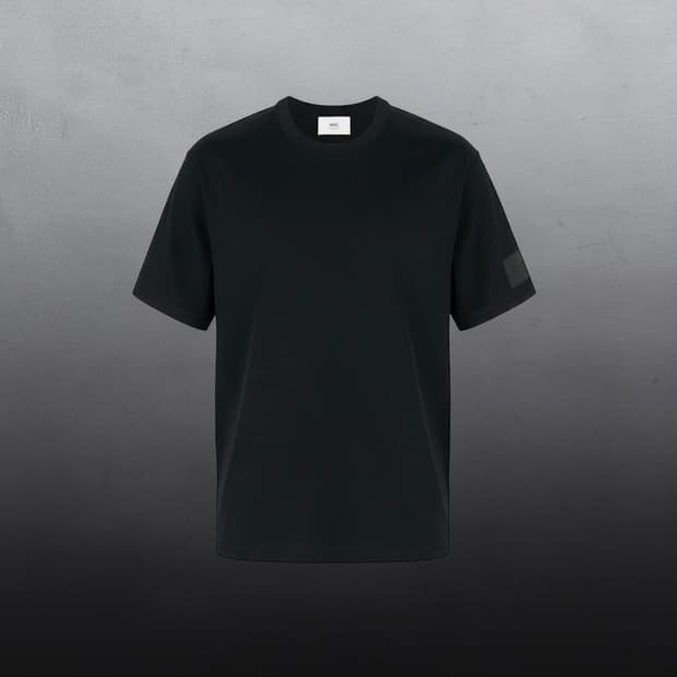 M/ 아미 사이드로고 페이딩 라운드 반팔