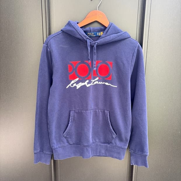 폴로 랄프로렌 신형 QR 약기모 후드티 XS P00156