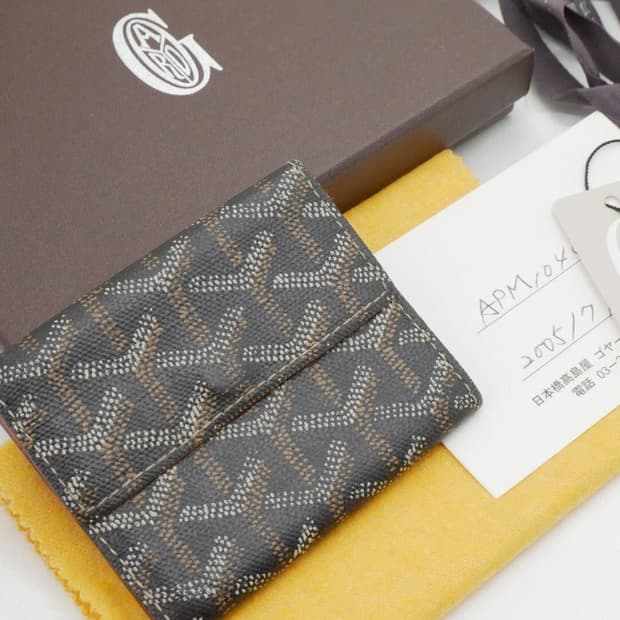 [정품] 고야드 Saint-Sulpice 모노그램 카드지갑 풀구성품