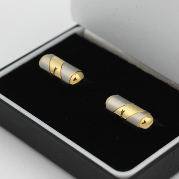 입생로랑 A등급 남자 명품 커프스 빈티지