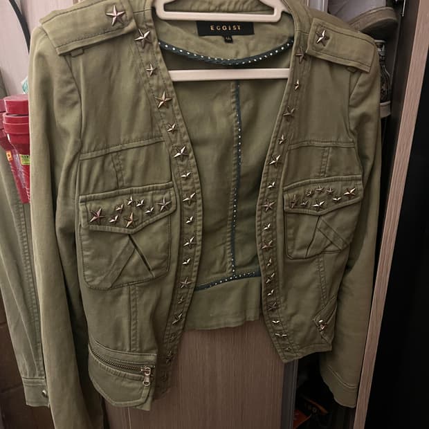에고이스트 별 스터드 자켓