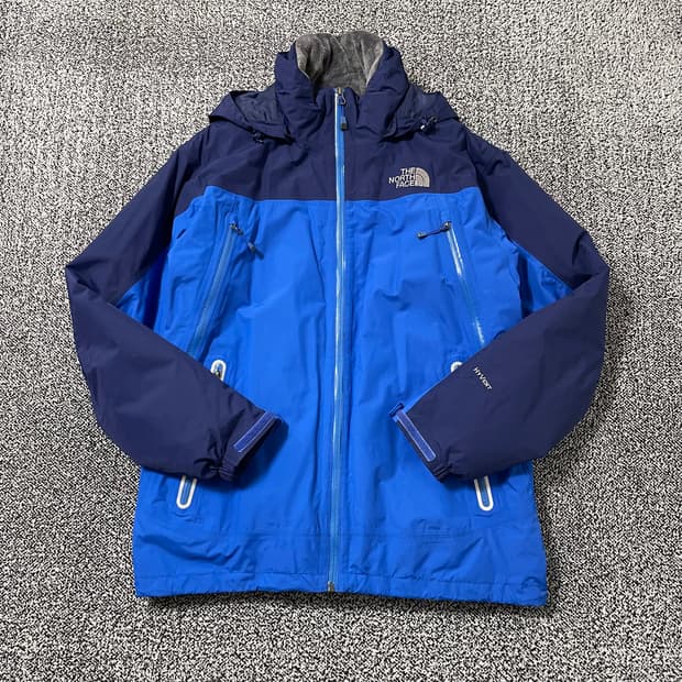 빈티지9. 노스페이스 하이벤트 블루 네이비 배색 바람막이 윈드브레이커